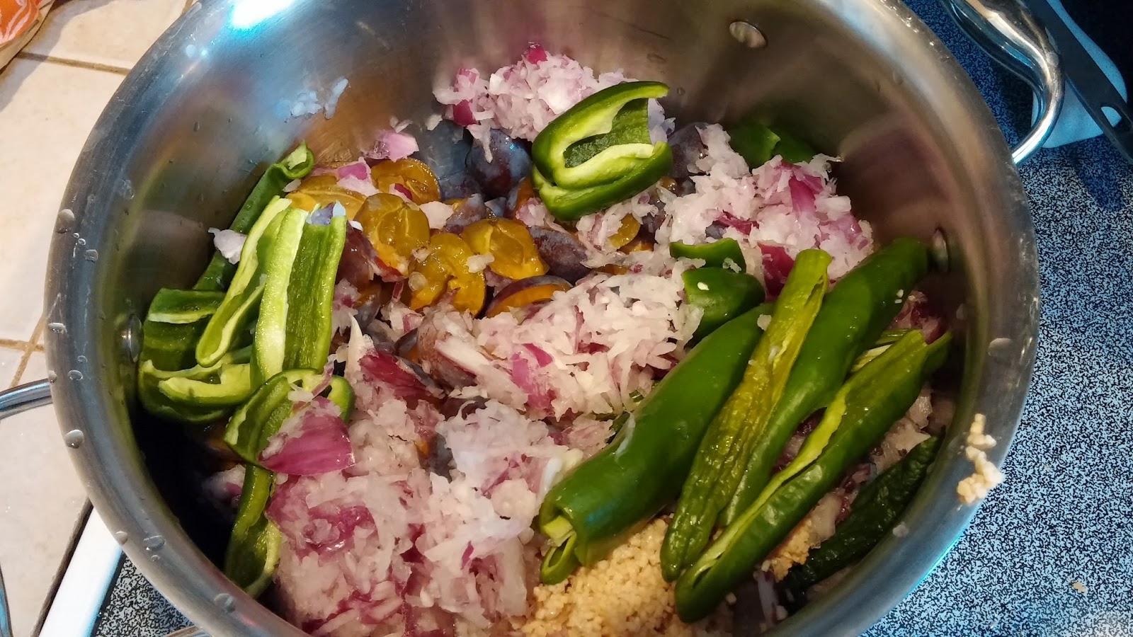 Jessica Domestic Diva Spicy Plum BBQ Sauce CANNED!!